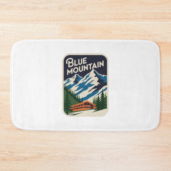 Item preview, Ski Resort Blue Mountain Sticker designed and sold by TulipaGraphics.