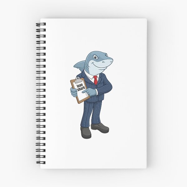 Item preview, Funny Loan Shark in a Suit- Funny Finance Pun & Business designed and sold by Tamer ⭐⭐⭐⭐⭐.