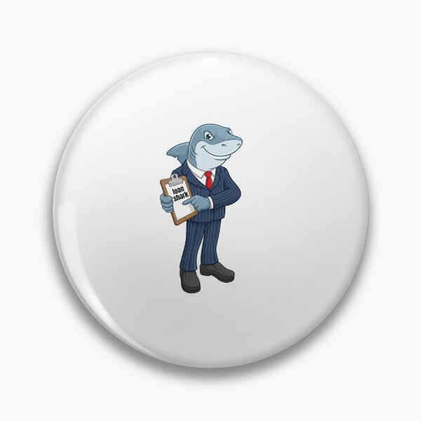 Item preview, Funny Loan Shark in a Suit- Funny Finance Pun & Business designed and sold by Tamer ⭐⭐⭐⭐⭐.