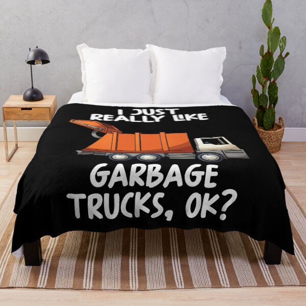 Item preview, I Just Really Like Garbage Trucks Ok? designed and sold by GabbyKash.
