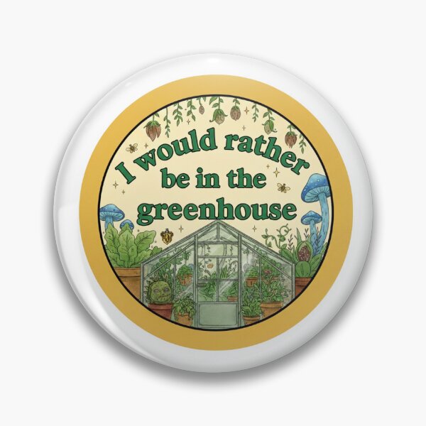 Item preview, I Would Rather Be In The Greenhouse designed and sold by StudioPixie.