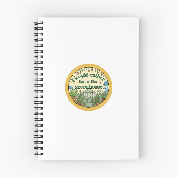 Item preview, I Would Rather Be In The Greenhouse designed and sold by StudioPixie.