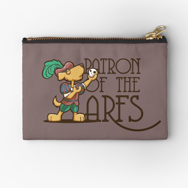 Patron of the Arfs Zipper Pouch