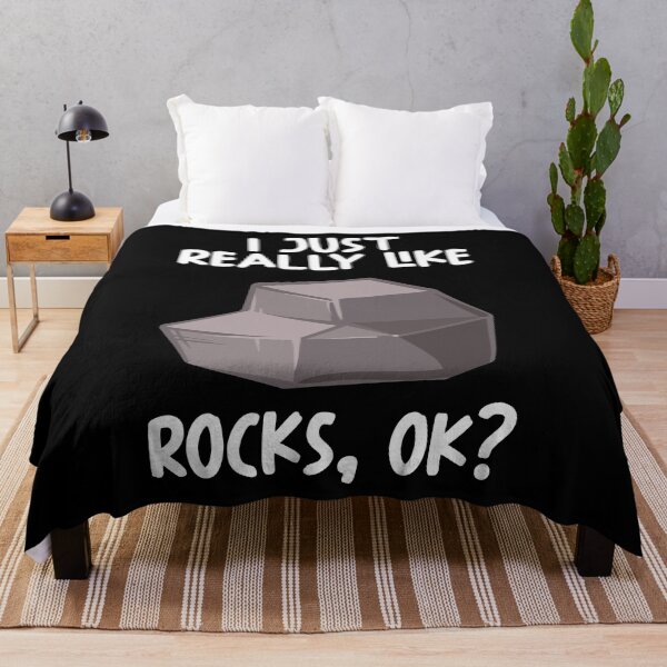 Item preview, I Just Really Like Rocks Ok? designed and sold by GabbyKash.