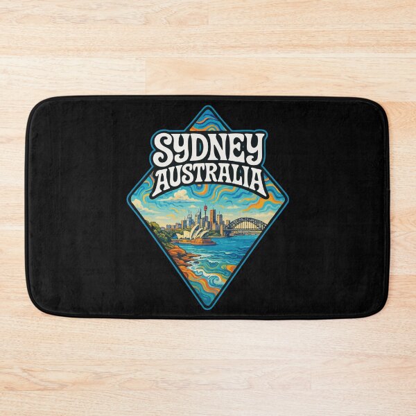 Item preview, Sydney Opera House Australia Trippy Travel designed and sold by TomFrontierArt.