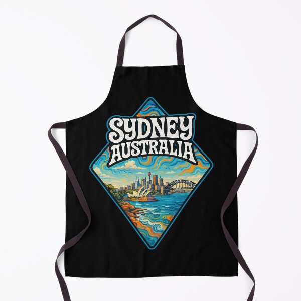 Item preview, Sydney Opera House Australia Trippy Travel designed and sold by TomFrontierArt.