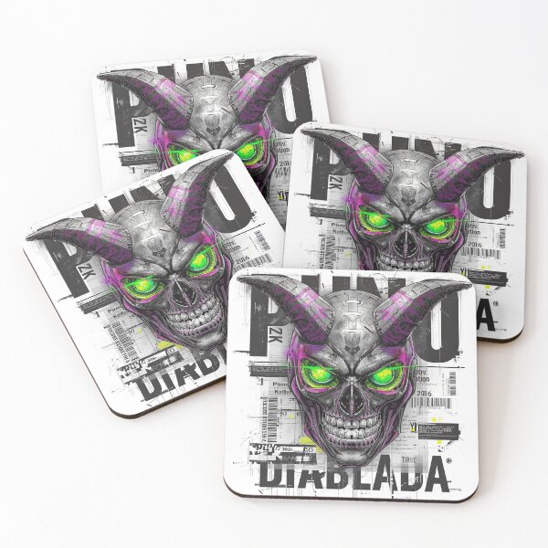Item preview, The Cyber Diablada designed and sold by LimaArtLab.