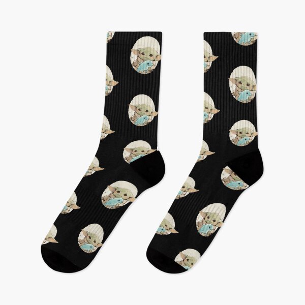 Item preview, BABY YODA WITH DOLPHIN designed and sold by LIS AND MELIVERSO.