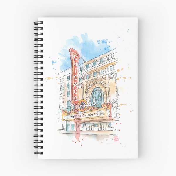 Item preview, Chicago Theater Watercolor designed and sold by Stacey Creek.