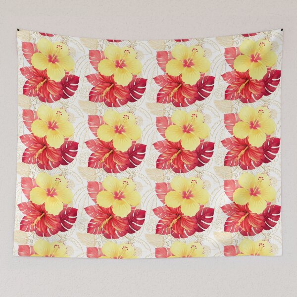 Item preview, Tropical Sunset Flowers Vibes designed and sold by aylastyle.