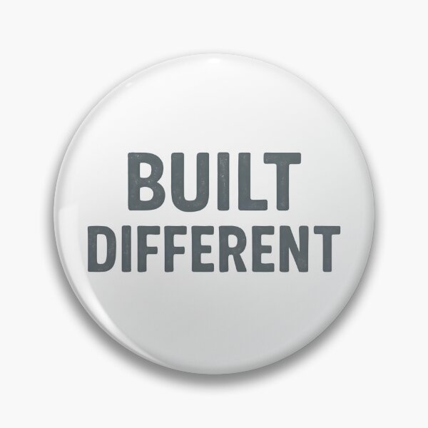 Item preview, BUILT DIFFERENT – Bold Statement Shirt for Confident Individuals designed and sold by SVALANART.