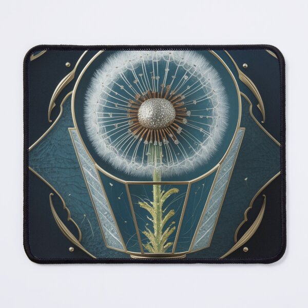 Item preview, Art Deco Dandelion Seed Head designed and sold by StudioInTheBack.