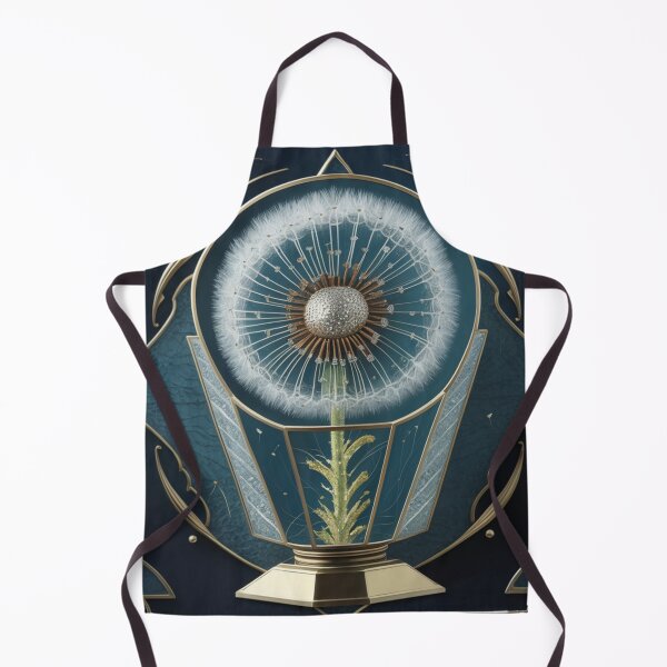 Item preview, Art Deco Dandelion Seed Head designed and sold by StudioInTheBack.