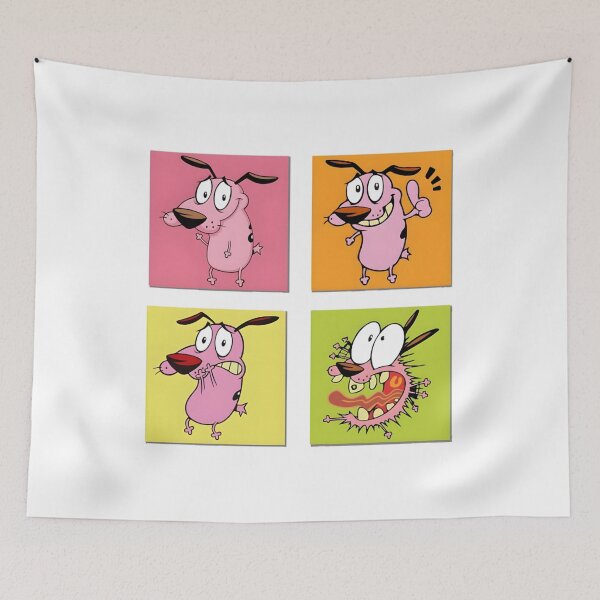 Item preview, get some courage dog designed and sold by Theuproarstore.