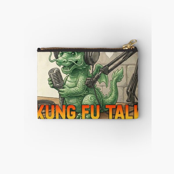 Item preview, Kung Fu Talk The Best Martial Arts Podcast designed and sold by Fei Long Design Hub.