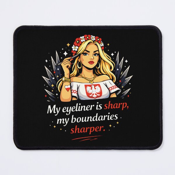 Item preview, My Eyeliner is Sharp, My Boundaries Sharper designed and sold by storelibertys.