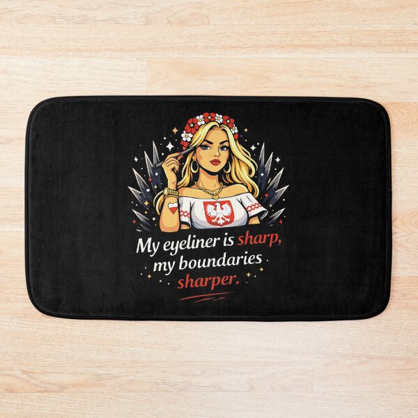 Item preview, My Eyeliner is Sharp, My Boundaries Sharper designed and sold by storelibertys.