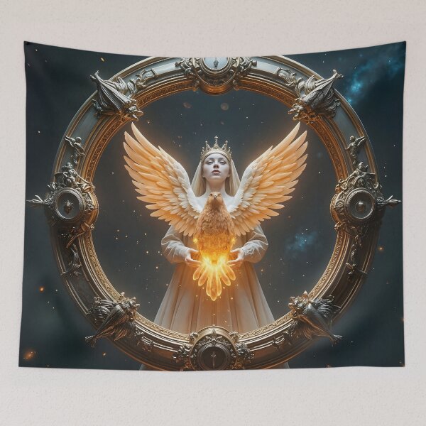 Item preview, The soul of the universe reflected in the mirror of celestial time and light. designed and sold by KunstGeist.