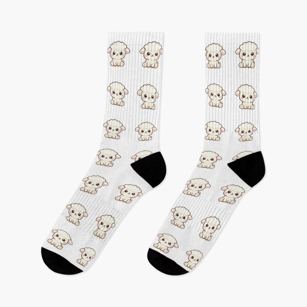 Item preview, Adorable baby farm sheep, kawaii style designed and sold by susybetty.