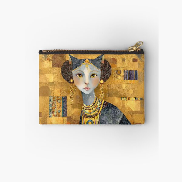 Item preview, Klimt Cat Goddess Bastet designed and sold by Vicky Brago-Mitchell®.