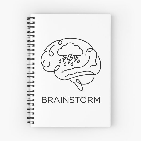 Item preview, Brainstorm - Minimalist Line Art Pun designed and sold by Tamer ⭐⭐⭐⭐⭐.