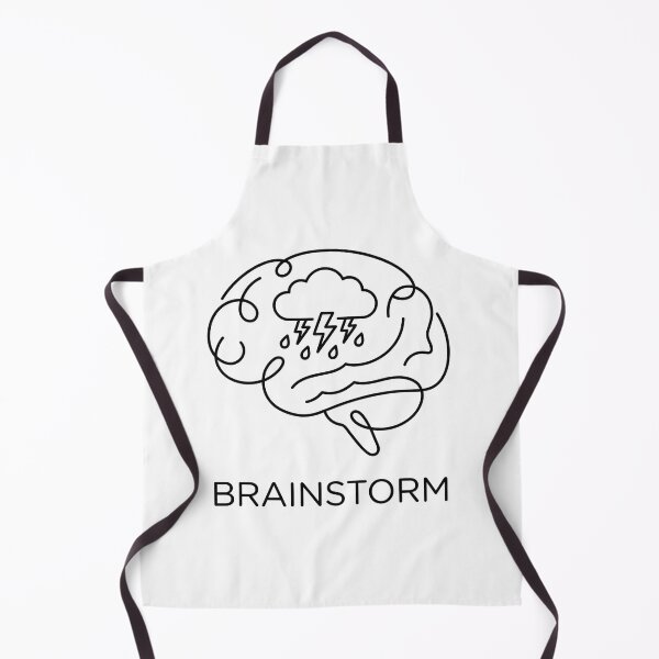 Item preview, Brainstorm - Minimalist Line Art Pun designed and sold by Tamer ⭐⭐⭐⭐⭐.
