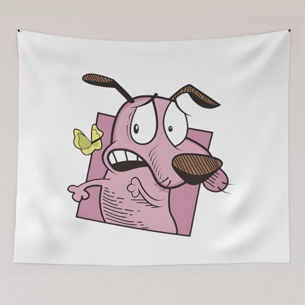 Item preview,  get some courage dog designed and sold by Theuproarstore.