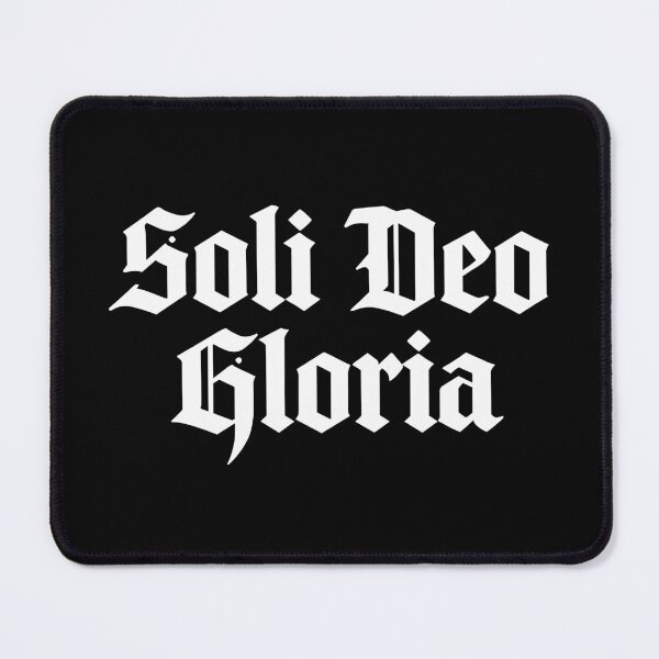 Item preview, Reformed Theology Soli Deo Gloria Christian Art designed and sold by Glory After Tears.