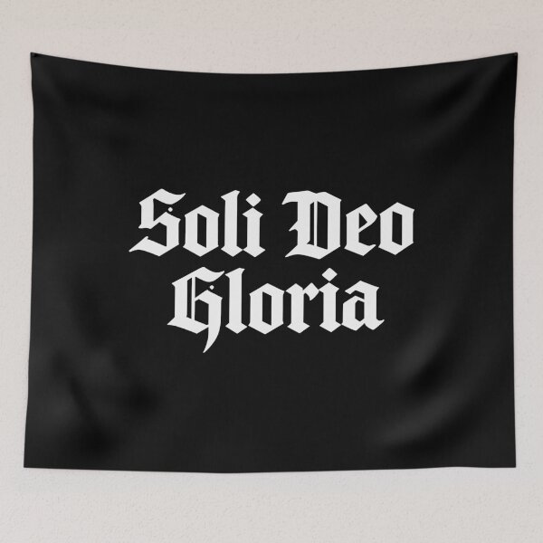 Item preview, Reformed Theology Soli Deo Gloria Christian Art designed and sold by Glory After Tears.