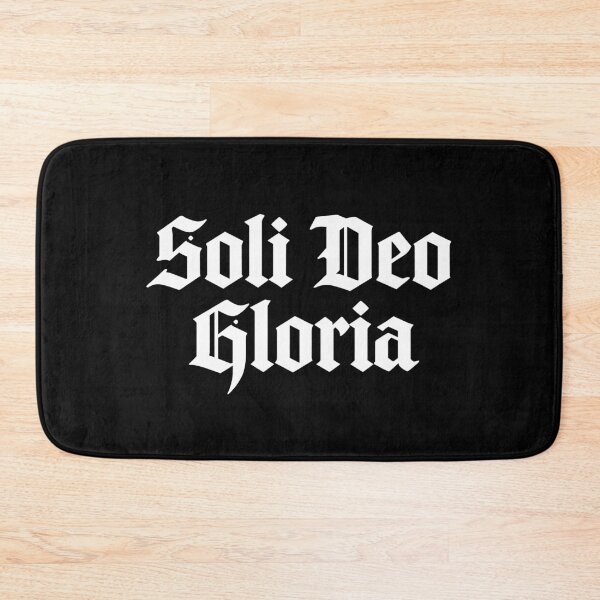 Item preview, Reformed Theology Soli Deo Gloria Christian Art designed and sold by Glory After Tears.