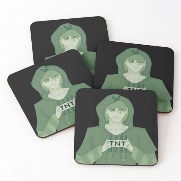 Item preview, Creeper with TNT anime fanart designed and sold by YaroshMaria.