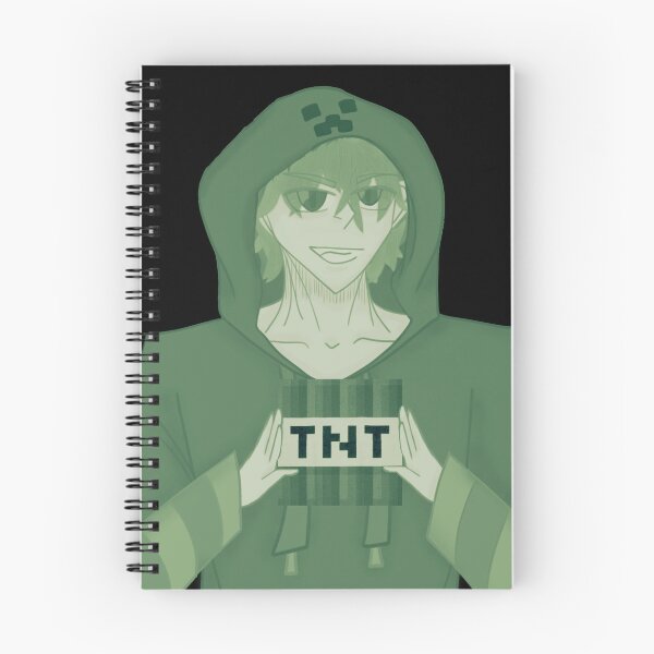 Item preview, Creeper with TNT anime fanart designed and sold by YaroshMaria.