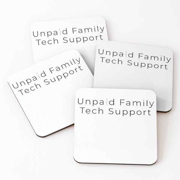 Item preview, Unpaid Family Tech Support IT Professional designed and sold by BoldTypeGoods.