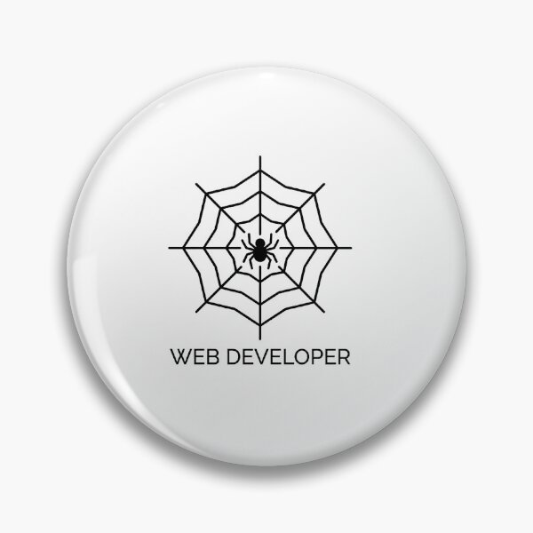 Item preview, Web Developer Spider - Funny Coding Humor Line Art designed and sold by Tamer ⭐⭐⭐⭐⭐.