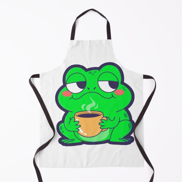Item preview, Sleepy Frog Coffee Lover designed and sold by SkyLark Studio.