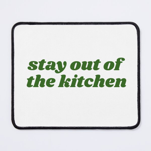 Item preview, Stay Out Of The Kitchen Funny Retro Pickleball designed and sold by BoldTypeGoods.