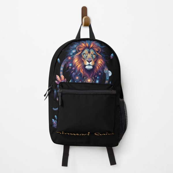 Item preview, Cosmic Lion Untamed Spirit Celestial Art designed and sold by CrystalVanta.