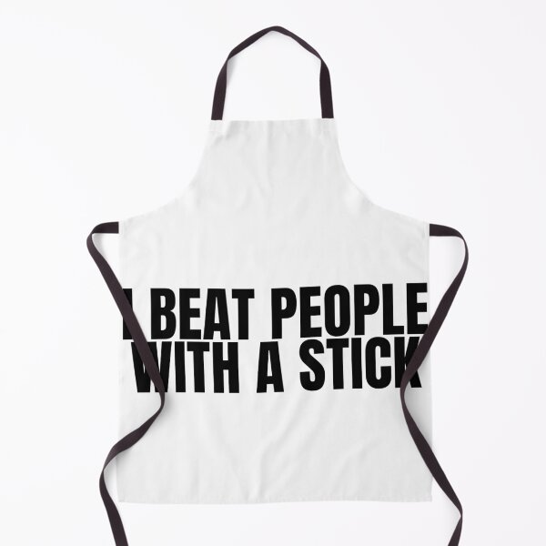 Item preview, I Beat People With A Stick Funny Billiards designed and sold by BoldTypeGoods.
