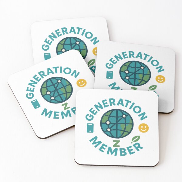 Item preview, Generation Z Member – Gen Z Digital Native Design designed and sold by IsyLaneDesign.