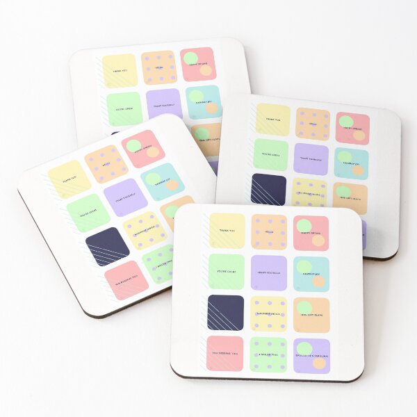 Item preview, Bold Minimalist Gift Stickers – Fun Quotes & Bright Colors designed and sold by Capture and Create.