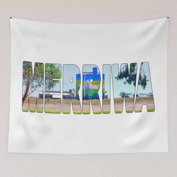 Item preview, MERRIWA - New South Wales Silo Art Trail Upper Hunter Region designed and sold by Adam Gormley.
