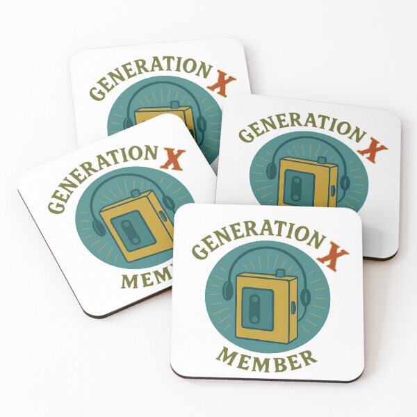 Item preview, Generation X Retro Cassette Design designed and sold by IsyLaneDesign.