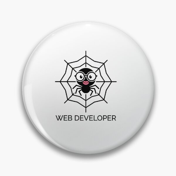 Item preview, Junior Web Developer Spider - Funny Coding Humor Line Art designed and sold by Tamer ⭐⭐⭐⭐⭐.