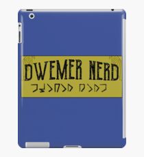 Dwemer Nerd Skyrim Elder Scrolls V iPad Case/Skin