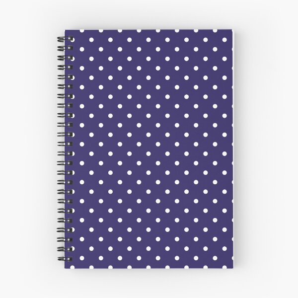 Aperçu de l'œuvre Pois bleu marine créée et vendue par ShopWanda.
