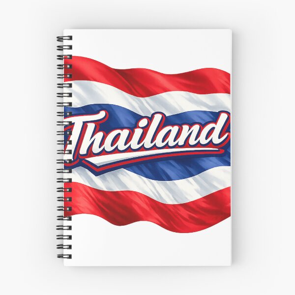 Item preview, Thailand Waving Flag Design – Thai Pride Patriotic Country Graphic designed and sold by GarnerSupplyCo.