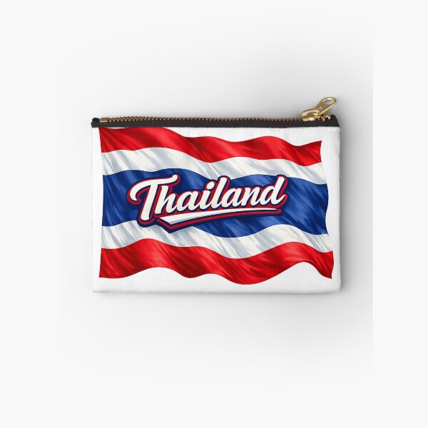 Item preview, Thailand Waving Flag Design – Thai Pride Patriotic Country Graphic designed and sold by GarnerSupplyCo.