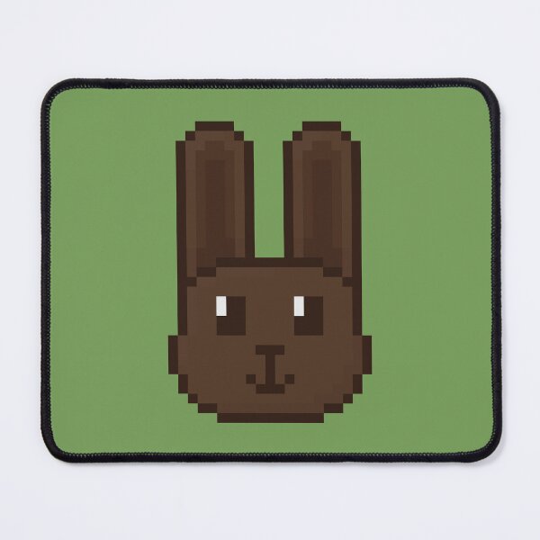 Item preview, Brown Pixel Bunny Rabbit designed and sold by Lilac-Cat.