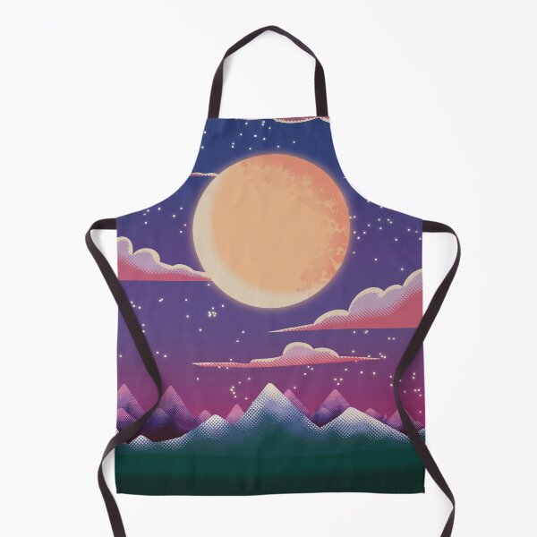 Item preview, Speckle moon and mountain designed and sold by PsalmStudio.