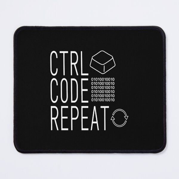 Item preview, Ctrl Code Repeat Programmer Keyboard Shortcut Gift Design designed and sold by Dantin.